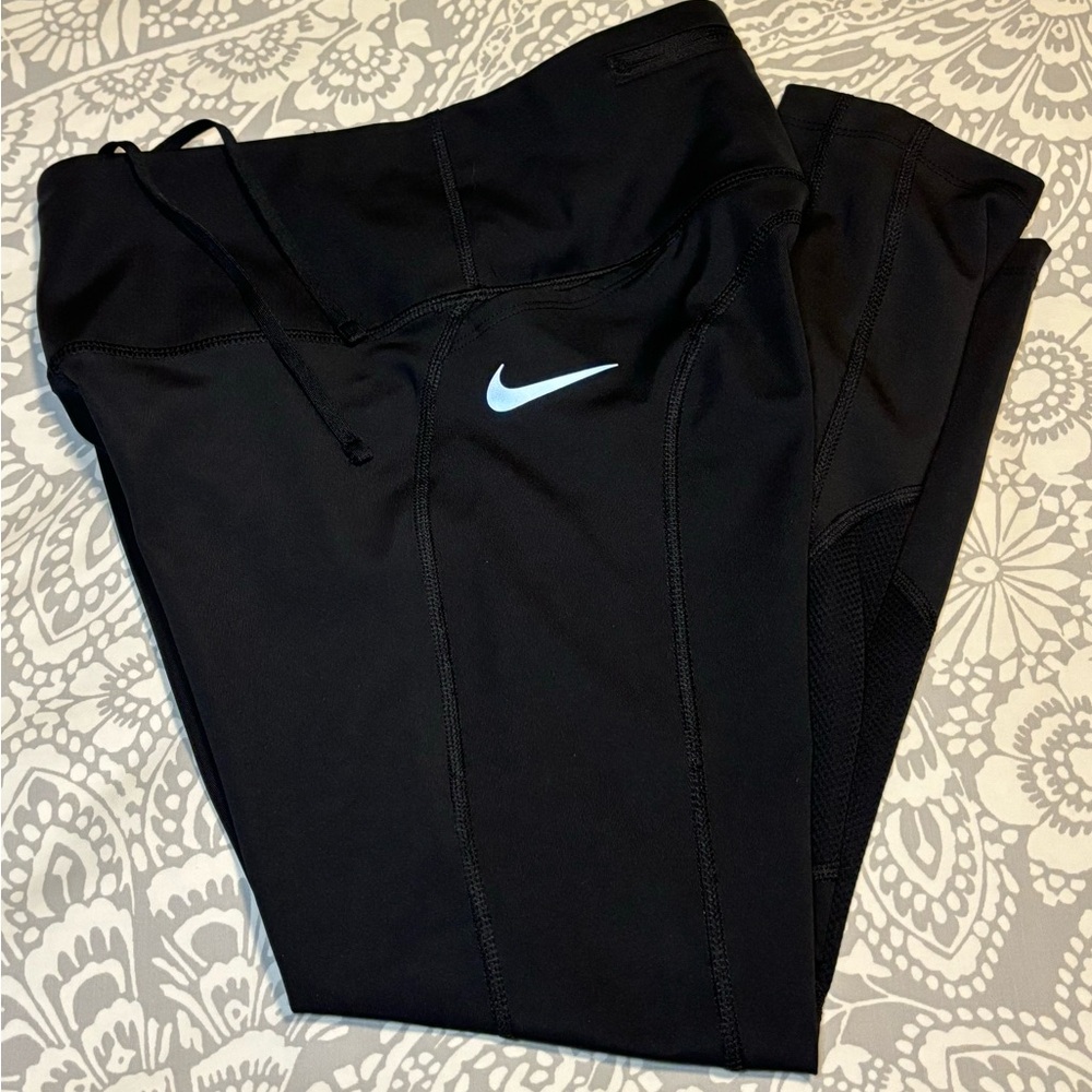 Moving sale! 🛍️ Nike Black Leggings with White Logo